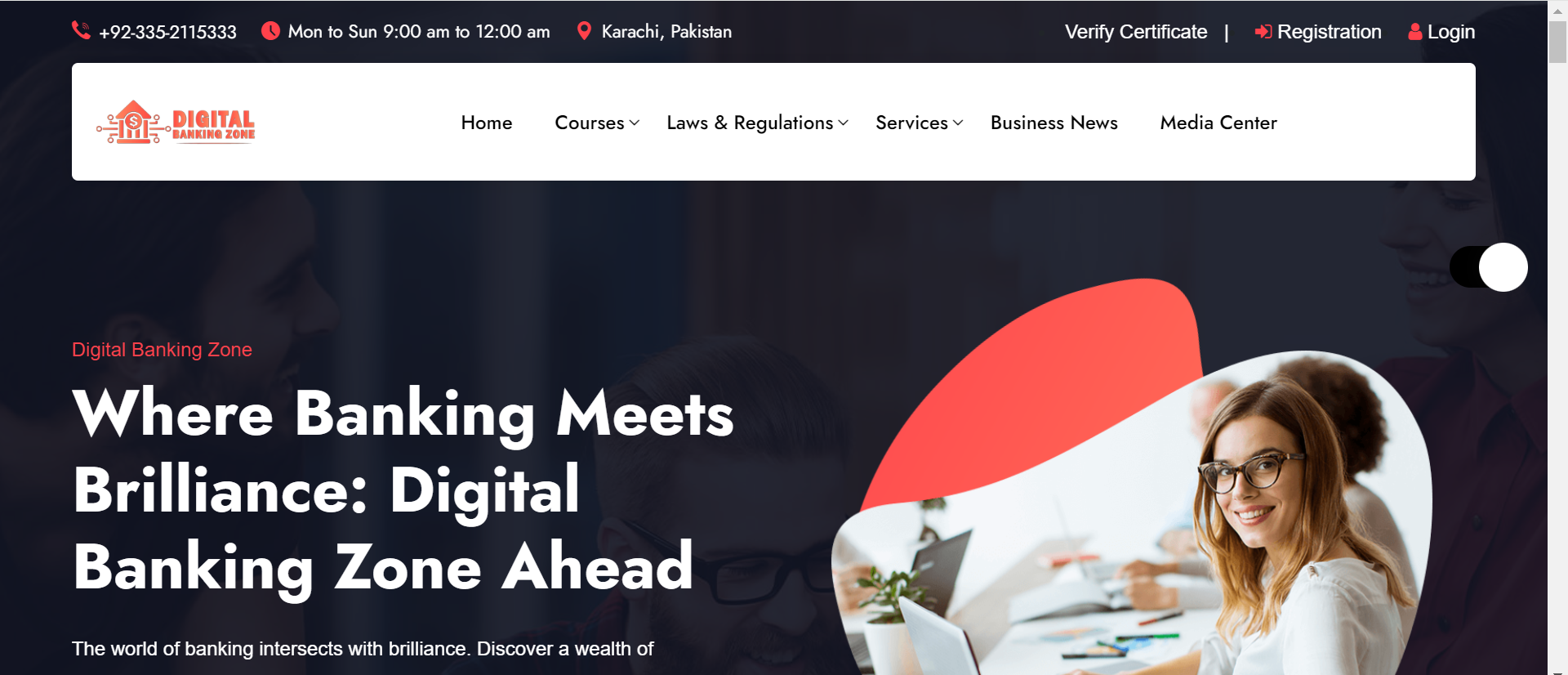 Digital Banking Zone
